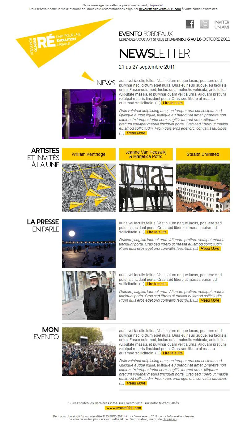 Evento 2011 — visuel 2