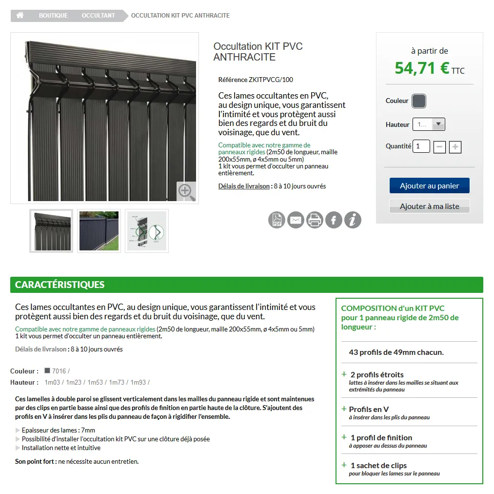 Grillage NAAS — visuel 3