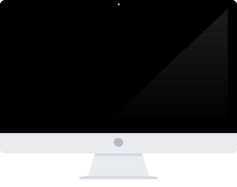 iMac computer Transparent